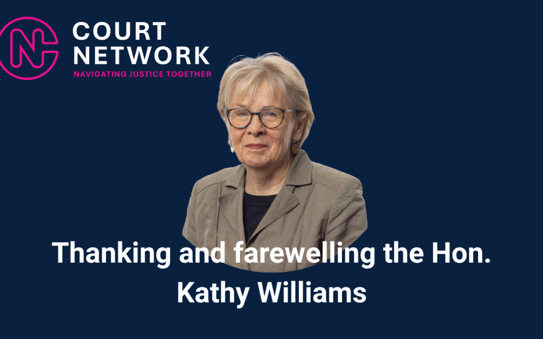 The Hon. Kathy Williams steps down as President